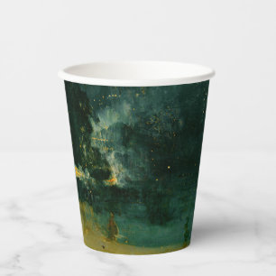 James Whistler - Nocturne in Black and Gold Paper Cups