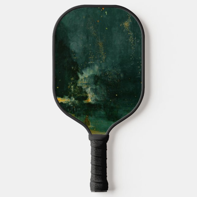 James Whistler - Nocturne in Black and Gold Pickleball Paddle (Front)