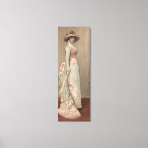 James Whistler - Portrait of Lady Meux Canvas Print