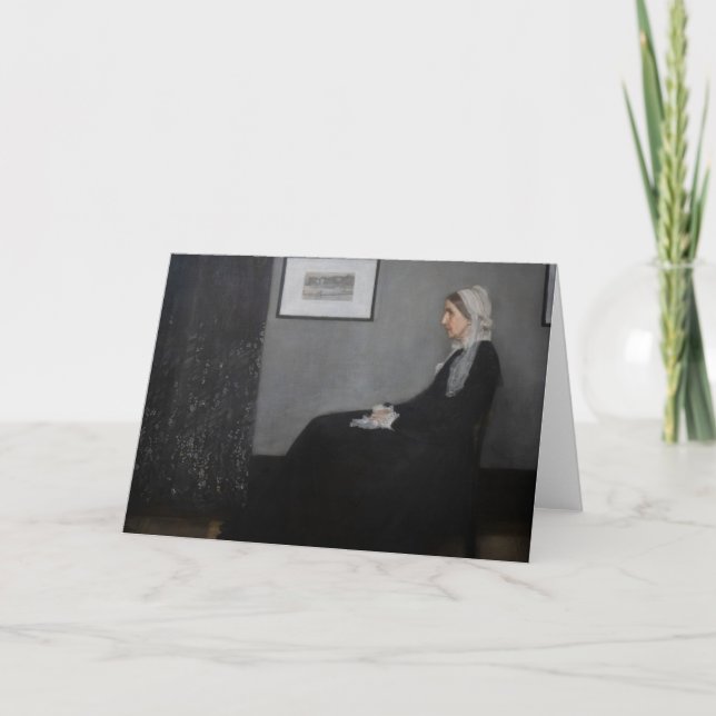 James Whistler - Portrait of the Artist's Mother Card (Front)