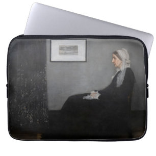 James Whistler - Portrait of the Artist's Mother Laptop Sleeve