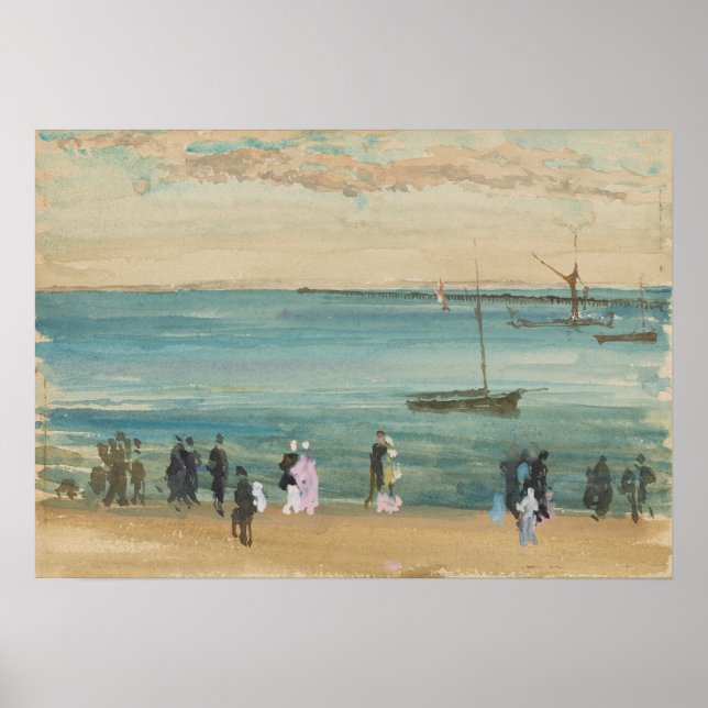 James Whistler - Southend Pier Poster (Front)