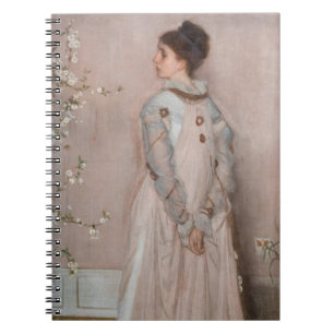 James Whistler - Symphony in Flesh Colour and Pink Notebook