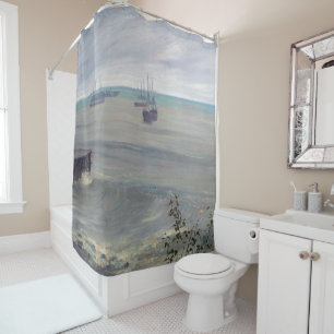 James Whistler - Symphony in Grey and Green Shower Curtain