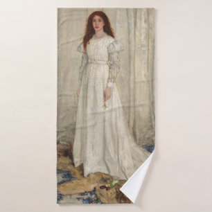 James Whistler - Symphony in White No. 1 Bath Towel Set