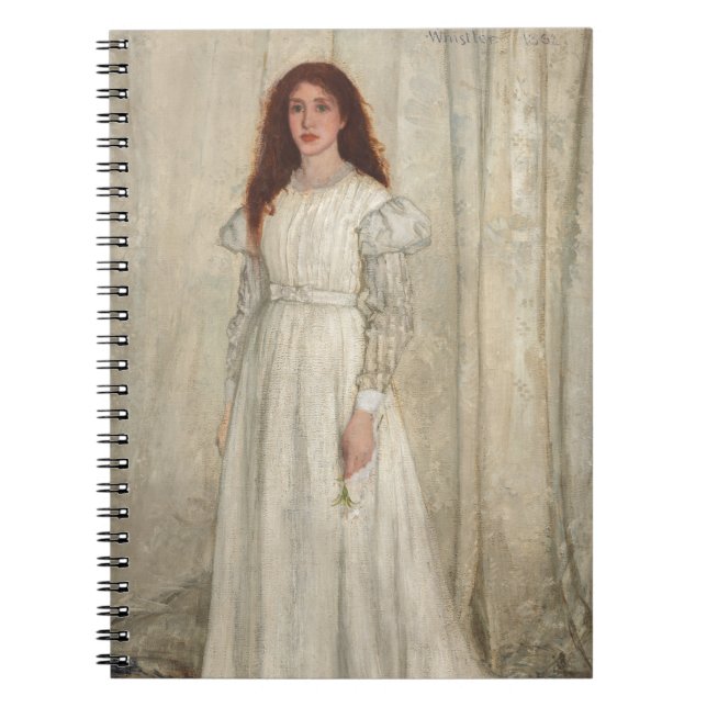 James Whistler - Symphony in White No. 1 Notebook (Front)