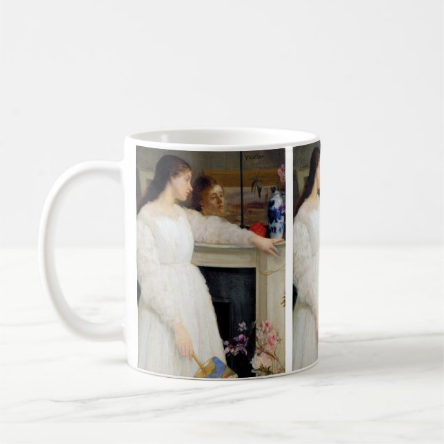 James Whistler - Symphony in White No. 2 Coffee Mug (Left)