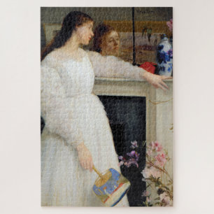 James Whistler - Symphony in White No. 2 Jigsaw Puzzle