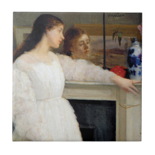 James Whistler - Symphony in White No. 2 Tile