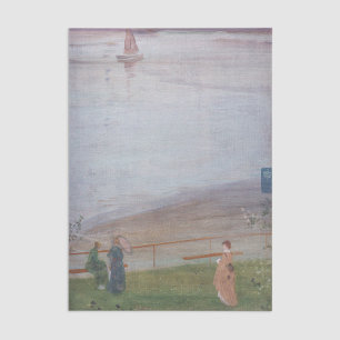 James Whistler - Variations in Violet and Green Tissue Paper