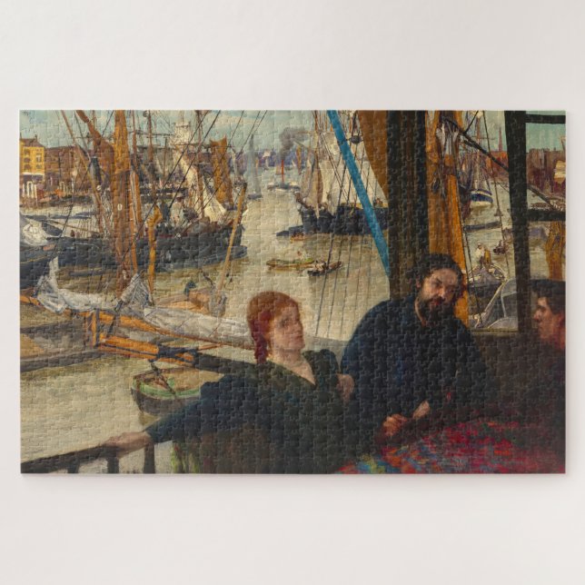 James Whistler - Wapping Jigsaw Puzzle (Horizontal)
