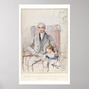 James Wyatt with his Grandaughter Mary, Oldest Chi Poster