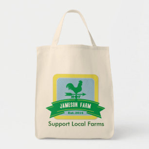 Jameson Farm Reusable Grocery Tote Bag
