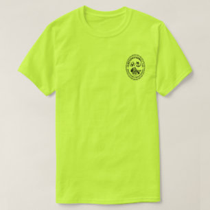 Jamestown Sawmill Logo-Chest SafetyGreen Men Basic T-Shirt