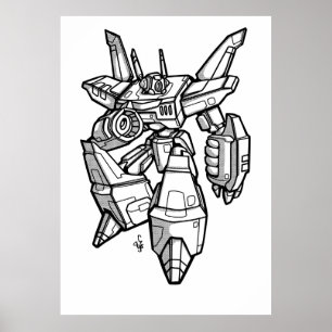 Jamezon mech poster