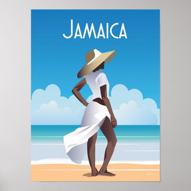 Jamiaca Travel poster  (Front)