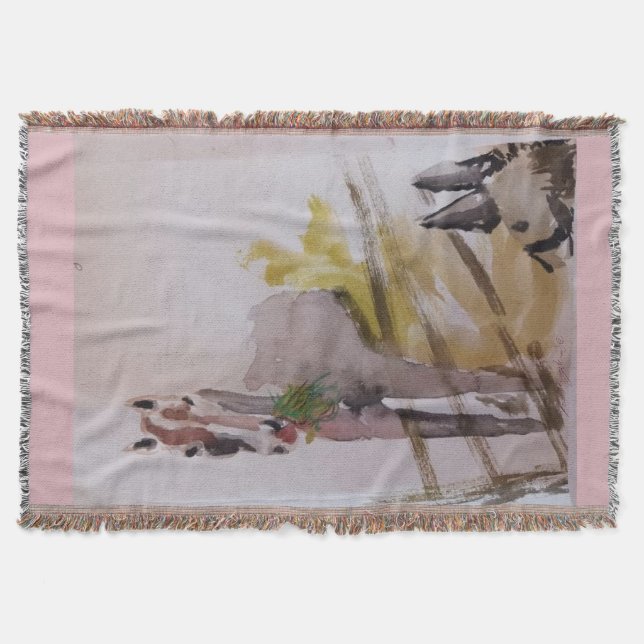 Jamie and Penelope, goes with the "My Mares Day Di Throw Blanket (Front)