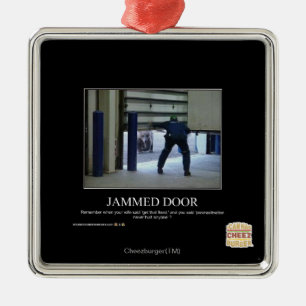 Jammed Door Metal Tree Decoration