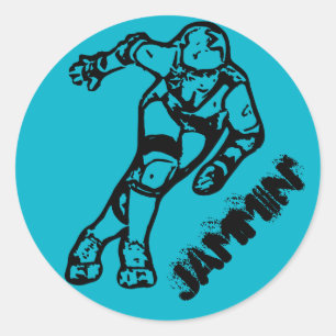 JAMMER CLASSIC ROUND STICKER