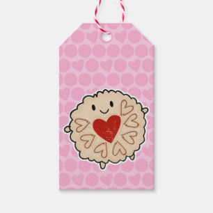 Jammie Dodger Watercolour Gift Tags