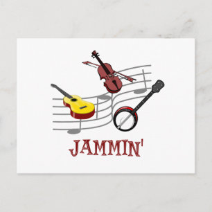 Jammin' Postcard
