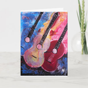 Jamming be Goode Painting by Alfred Fox Card