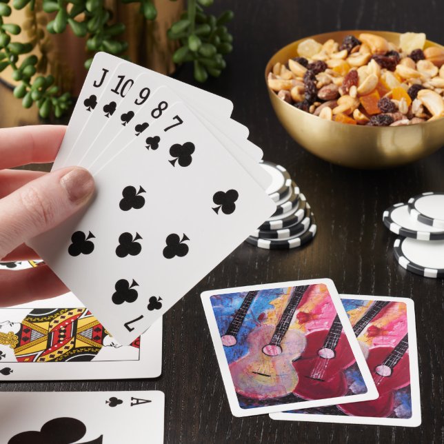 Jamming be Goode Painting by Alfred Fox Playing Cards (In Situ)