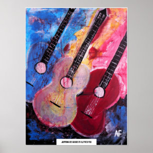 Jamming be Goode Painting by Alfred Fox Poster