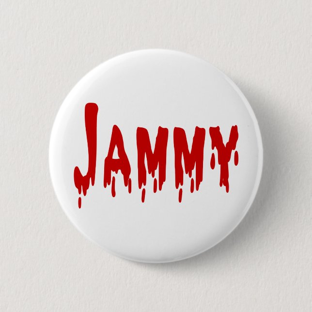 Jammy 6 Cm Round Badge (Front)
