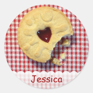 Jammy Dodger Party Sticker