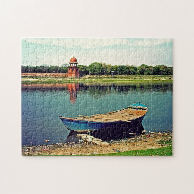 Jamuna River Yamuna Agra India. Jigsaw Puzzle (Horizontal)