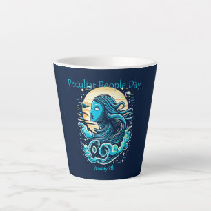 Jan 10th - Peculiar People Day Latte Mug