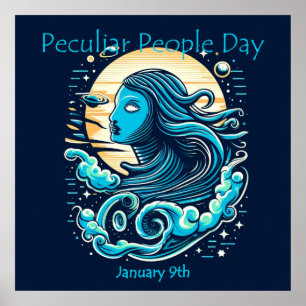 Jan 10th - Peculiar People Day Poster