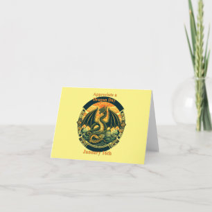 Jan 16th - Appreciate A Dragon Day Card