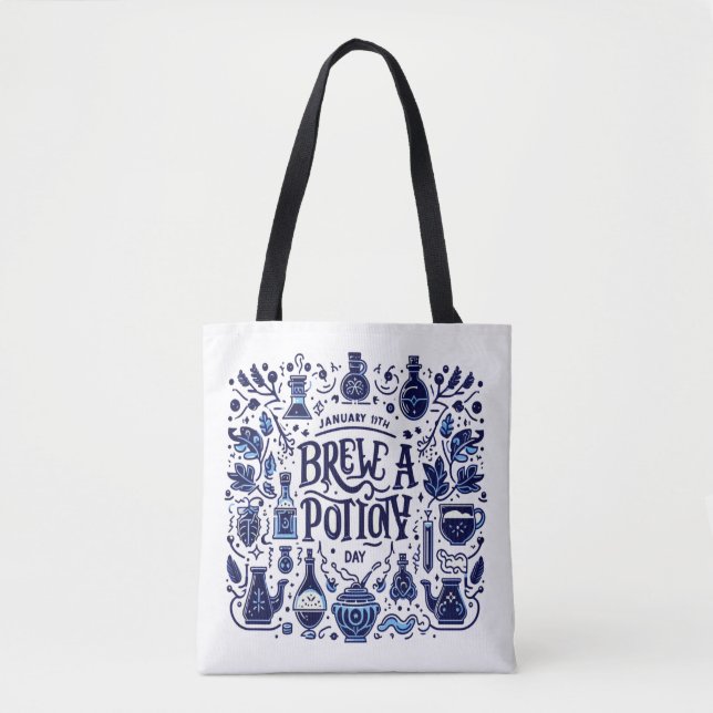 Jan 19th - Brew a Potion Day Tote Bag (Front)