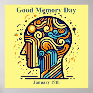 Jan 19th - Good Memory Day Poster