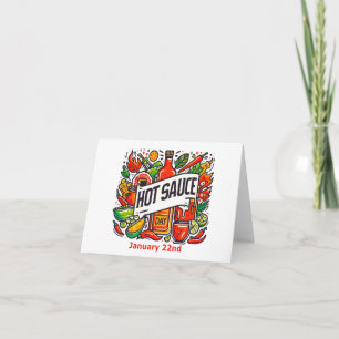 Jan 22nd - Hot Sauce Day Card