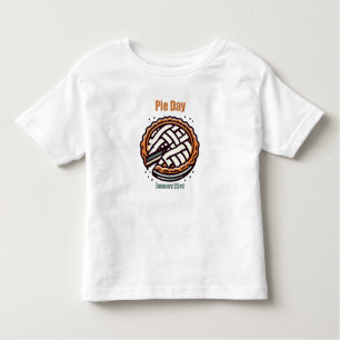 Jan 23rd - Pie Day Toddler T-Shirt