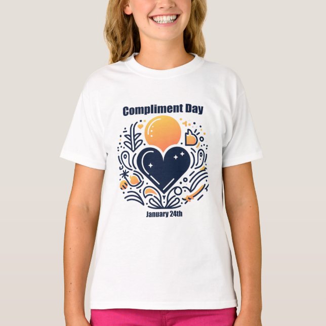 Jan 24th - Compliment Day T-Shirt (Front)
