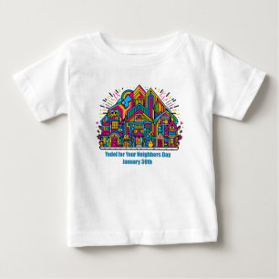 Jan 30th - Yodel for Your Neighbour Day Baby T-Shirt