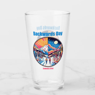 Jan 31st - Backwards Day Glass