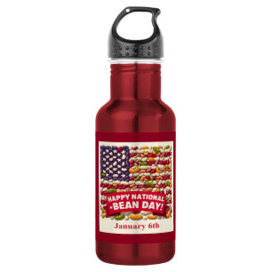Jan 6th - National Bean Day 532 Ml Water Bottle