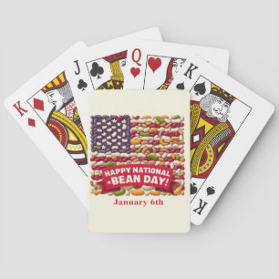 Jan 6th - National Bean Day Playing Cards