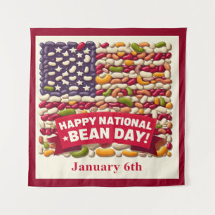 Jan 6th - National Bean Day Tapestry