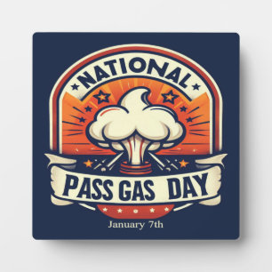 Jan 7th - National Pass Gas Day Plaque