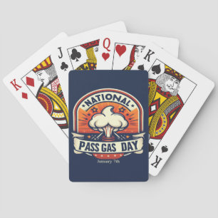 Jan 7th - National Pass Gas Day Playing Cards