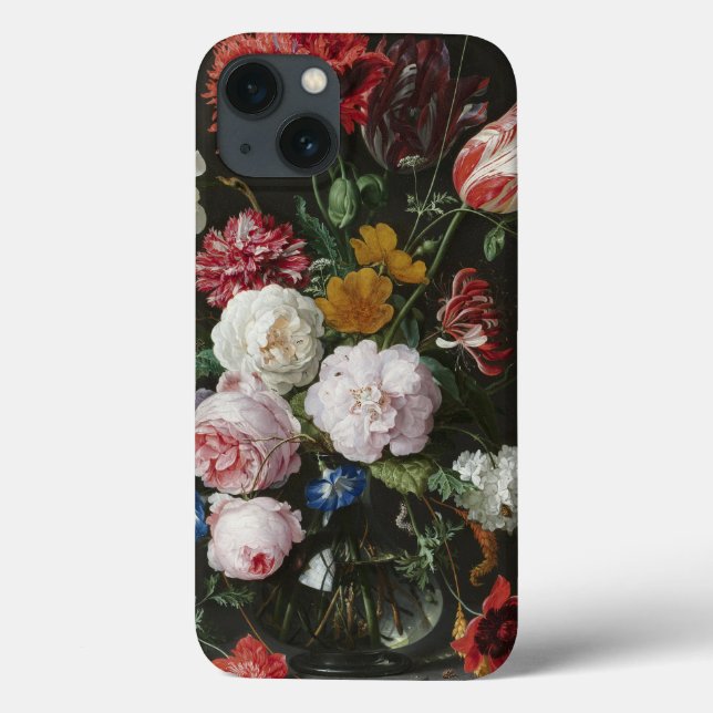 Jan Davidsz. De Heem - Still Life With Flowers Case-Mate iPhone Case (Back)