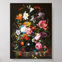 Jan Davidsz de Heem,  Vase of Flowers, 1670