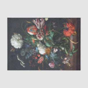 Jan Davidsz de Heem Vase of Flowers Tissue Paper