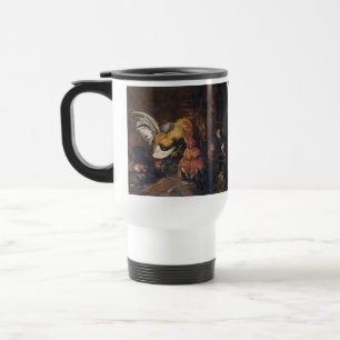 Jan Fyt Cockfight Travel Mug